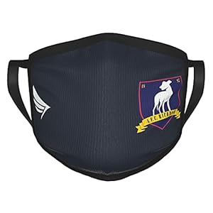 Cloth Face Mask with Art Design Print, Ted Lasso AFC Richmond, Skin Friendly and Comfortable, Durable, Washable and…