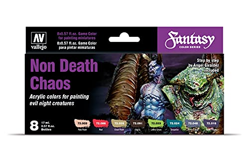 Vallejo Non Dead Chaos zestaw farb do miniatur tabletera