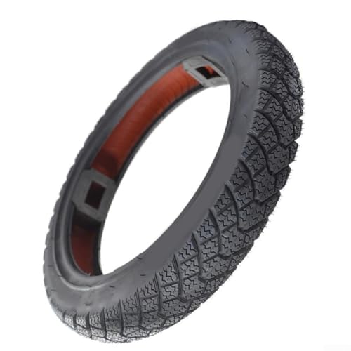 for FACULX 14 Inch Tubeless Tire 2.125 Wide For Electric Bicycle Folding Bike Scooter All-Season Use Anti-Puncture Rubber Construction Black