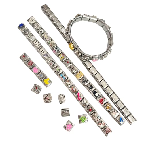 Modules de breloques italiens pour créer des bijoux chargés d'histoire