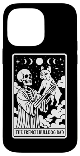 The French Bulldog Dad Dog Dad Frenchie Fête des Pères Tarot Coque pour iPhone 14 Pro Max