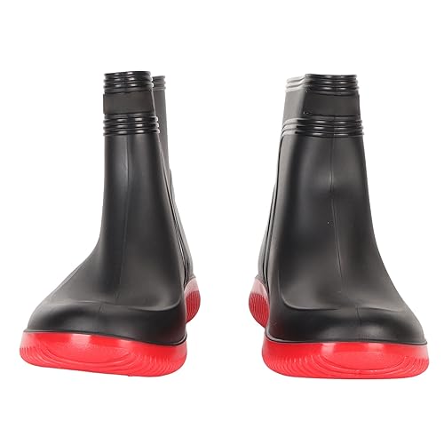 Botas de Chuva Antiderrapantes, Homens Botas de Chuva, Botas de Chuva Ao Ar Livre Botas de Meia Pant