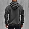Hoodies For Men Uk Cargo Military Jacket Full Zip Sweatshirt Long Sleeve Casual Plain Hoody Multi Pockets Sport Hooded Sweatshirts Comfortable Holiday Clothing Jumper With Pockets #2