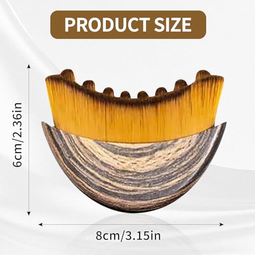 Image of 2026 New Lymphatic Contour Face Brush, Contour Face Brush for Lymphatic Drainage, Ergonomically Designed to Fit The Skin Precisely