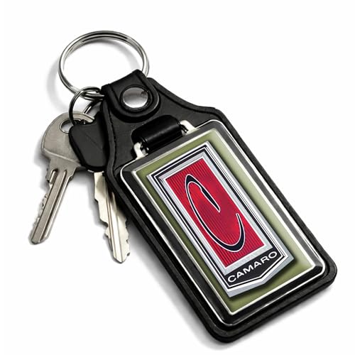 Image of Brotherhood Car Key Chain for Camaro - Classic Models Keychain for Men and Women Gift Key Ring - Cotton Green - 2nd Gen 71-73