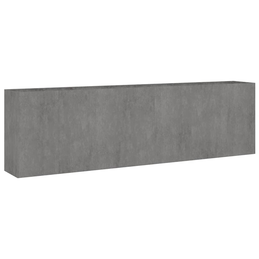 vidaXL Fioriera Rialzata da Giardino 280x40x80 cm in Acciaio Corten