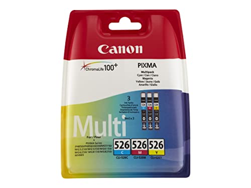 Canon 526 Multipack Cartouche d'encre Jaune Cyan - vue 2