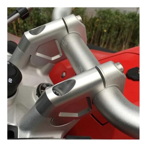 Abrazadera de manillar motocicleta 32 mm para elevar y extender barras 3