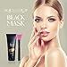 Aliceva Black Mask, Blackhead Remover Mask, Charcoal Peel Off Mask, Charcoal Mask, Charcoal Face Mask for All Skin Types with Brush - 2.12 FL.OZ / 60G