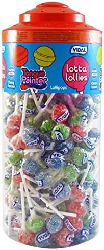 Vidal Lotta Tongue Painter 150 Lollies Tub