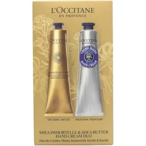 LOCCITANE SET: YOUTH HAND CREAM 75ML + SHEA BUTTER HAND CREAM 75ML