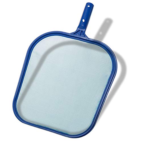 Homimp Leaf Skimmer Net Swimming Pool Cleaner Supplies/Professional Heavy Duty Pool Leaf Rake Fine Mesh Frame Net/Swimming Pool Cleaning for In-ground & Above-Ground Pool