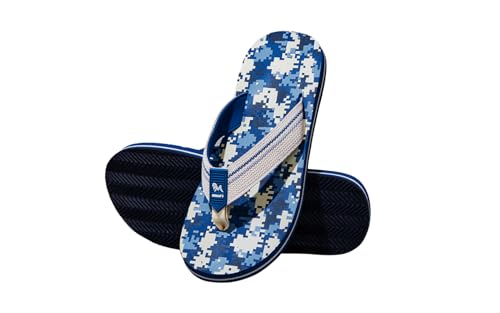 Image of Neeman's Pixel Art Flip Flops for Men | Slippers for Men