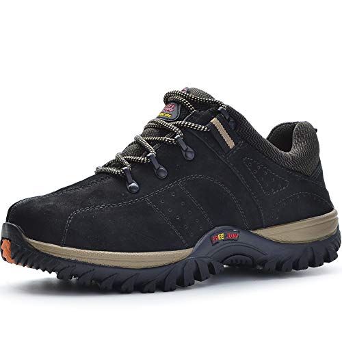 Tenis adventure free jump em couro masculino preto (46)