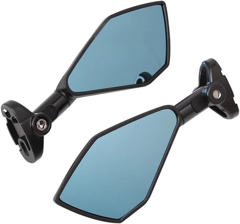 Universal Motorcycle Back Aluminum Scooters Rearview Side View Mirror
