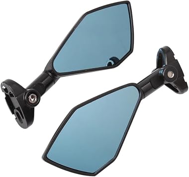 Universal Motorcycle Back Aluminum Scooters Rearview Side View Mirror