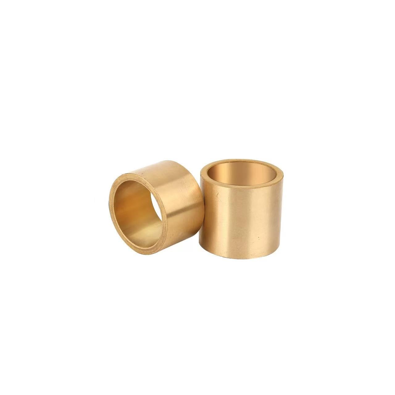 Ensemble tube et anneau laiton sans soudure pour plomberie industrie bricolage et réparations (25mm*23mm*30mm, 10pcs)