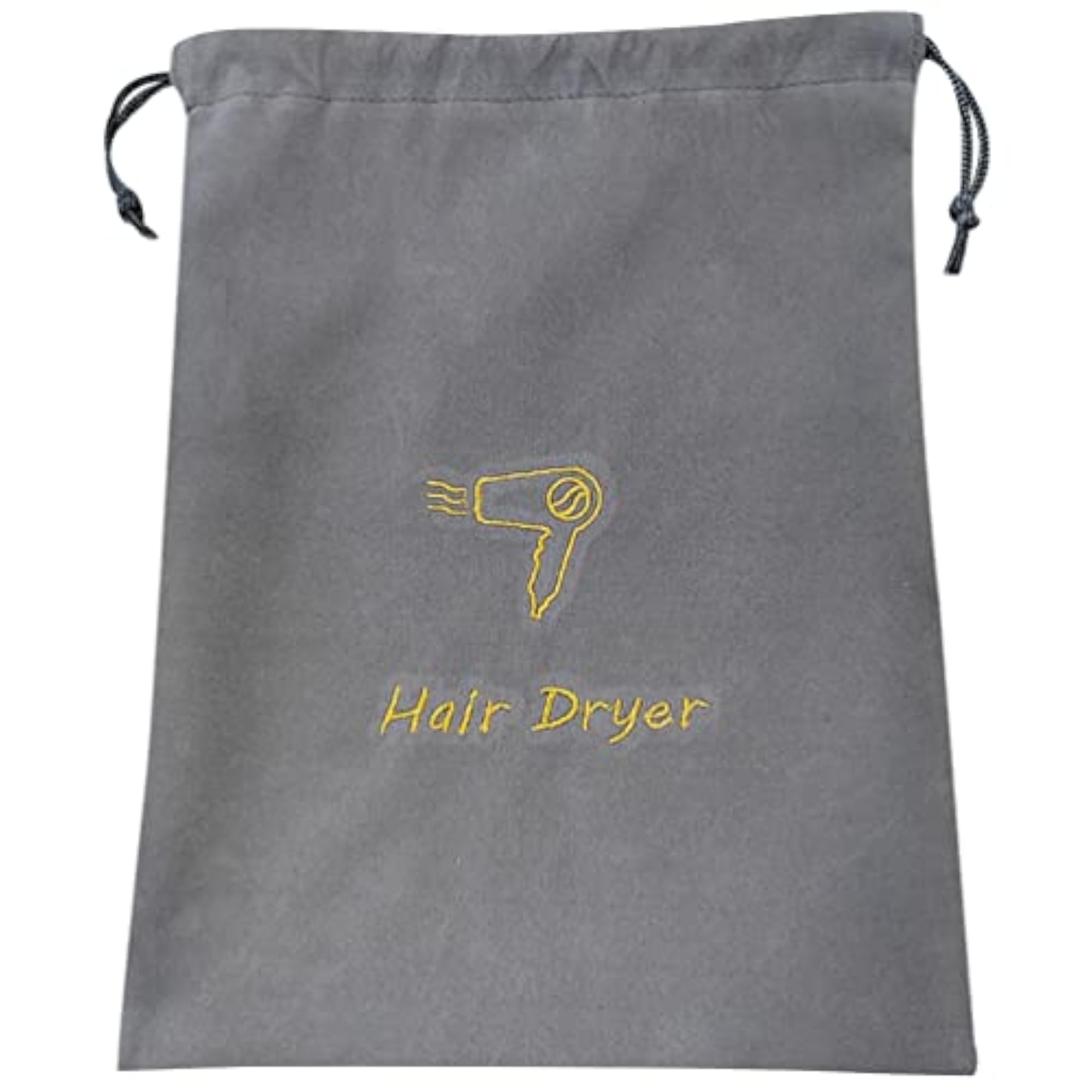 Portable Fabric Drawstring Hair Dryer Storage Bag