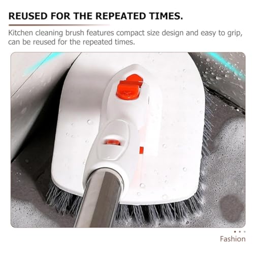 Brosse à récurer pour douche propre et carrelage sans effort - 7