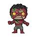Funko POP Marvel: Marvel Zombies - Red Hulk, 3.75 inches, Multicolor