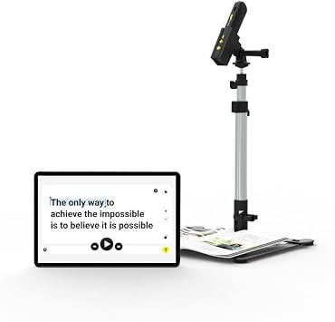 OrCam Read 3. The Ultimate Unique Solution. Handheld Reading Device. Smart Magnifier. Stationary Reader. Full AI Assistant Changes The Way of Text Interaction. Reading Anything and Anywhere