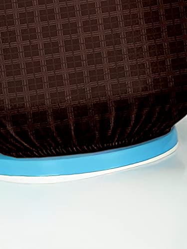 Image of Cortina Self Print Dispenser Cover|Water Can Protectors|Elastic Closure | Polyester Material | Digitally Printed | Heat Resistant | Water-Proof | 45cm x 42cm x 43cm | 20 Liters | Brown 1
