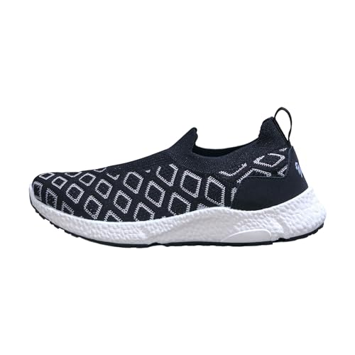Image of Neeman's Crystal Knit Slip On for Women | Breathable Knit Upper, Cushioned EVA Sole | Lightweight, Flexible Shoes for Everyday Comfort