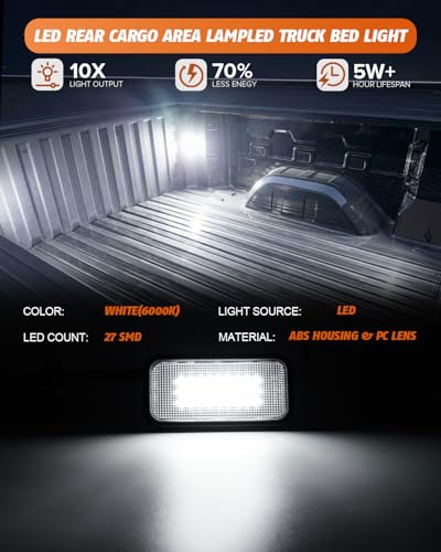 Lámpara LED para caja de camioneta Compatible GMC Sierra y Chevy Silverado miniatura 2
