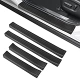 Door Sill Protector, Anti-Scratch Car Door Protection Compatible with Toyota RAV4 Hybrid, RAV4 Prime, RAV4-4 Door Set, Black