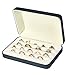 Jewelry Ring organizer Box, Portable Small Storage Display Case, Fashion Ring Tray Holder Showcase，Fits for Travel or Home Organizers (blue)