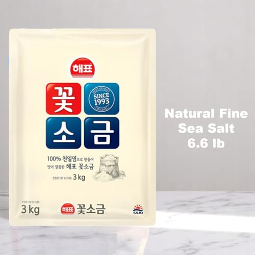 Sal de mar fina coreana 6.6 lb para cocinar miniatura 7