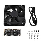 Flux d'air optimisé : conçu pour les imprimantes 3D, ce kit de ventilation avec ventilateur d'extraction externe maintient une dynamique de flux d'air appropriée.Le ventilateur fonctionne à 0,32 A, une extraction d'air efficace tout en préservant les performances de l'imprimante.