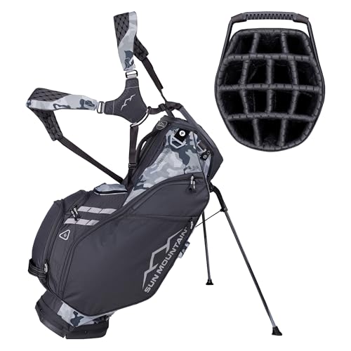 Sun Mountain 2025 4.5LS 14-Way VLO Bag - Prime Organization with Our 14 Way Golf Stand Bag - Lightweight Golf Club Bag with Full-Length Pockets and Adjustable Straps for Enhanced Carry