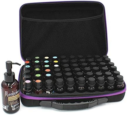 Storage Boxes 60 Bottles Essential Oils Bag Lattices Cosmetic Bag Oil Carrying Holder Travel Storage Box Nail Polish Organizer