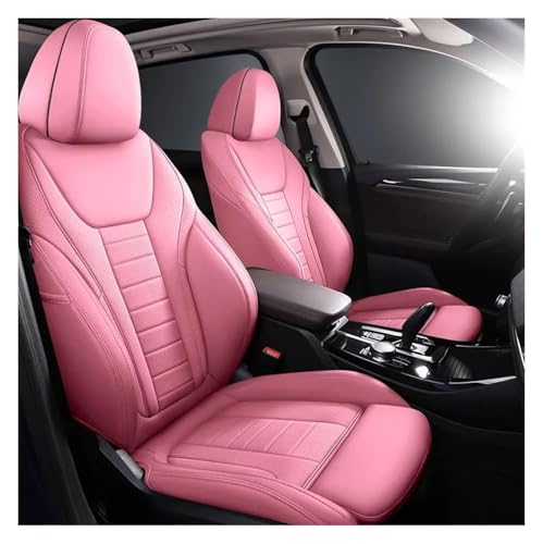 Housse de siège BMW X3 G01 F25 E83 IX3 ensemble complet cuir synthétique rose