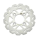 Mr Quick製 HONDA ホンダ CT125 ハンターカブ JA55 JA65 190mm リアウェーブディスク シルバー カスタム ブレーキディスク