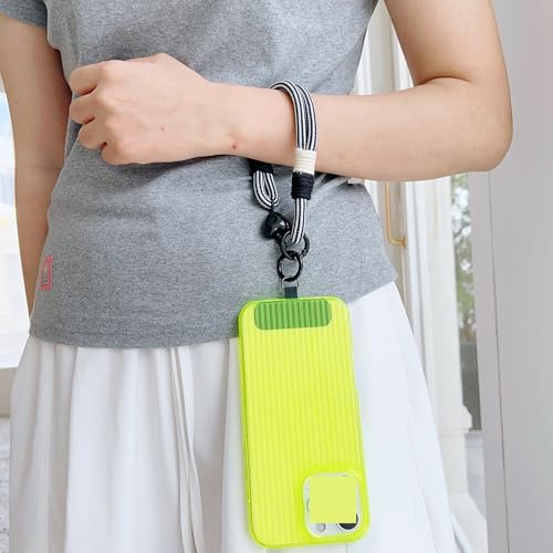 Cordón para teléfono móvil para evitar caídas con pulsera universal corta de muñeca 3