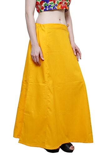Image of Pistaa combo of 3 Women's Cotton Best Indian Readymade Inskirt Saree petticoats