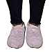 Mikrowellengeeignete Hausschuhe für Damen und Herren,Beheizte Booties Wärmende Hausschuhe für Wärmetherapie,Socken,Bequeme Beheizte Hausschuhe Damen und Herren (Hellgrau)