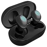 Auriculares Inalámbricos, Auriculares Bluetooth Mini Cascos In-Ear IPX5 Impermeable Auriculares Deportivos Estéreo con Estuche de Carga y Auriculares con microfono, Control Tactil,para iOS y Android
