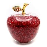 [GOLD STONE] 幸運の赤いリンゴ レッド 置き物 縁起物 林檎 アップル 箱付き 風水 幸福 幸運