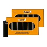BIC   Lot de 12 Maxi Briquets Noirs Full Black