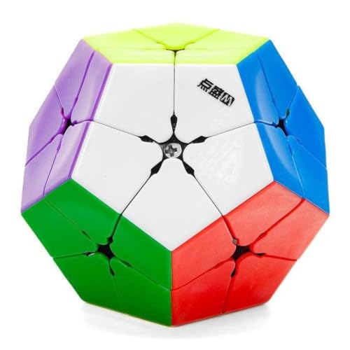 Image of DianSheng Galaxy Kilominx Magnetic Speed Cube | Factory Magnetized 2x2 Megaminx | Innovative Tortoise Shell Design, Ultra-Compact 28mm Edge & Lightweight 87g Stickerless Professional Puzzle