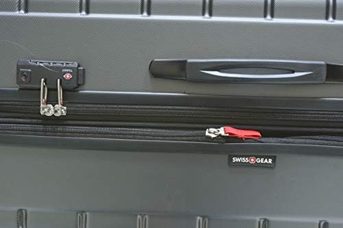 review Swiss Gear ABS 67 cms Grey Hardsided Check-in Luggage (7790444165)