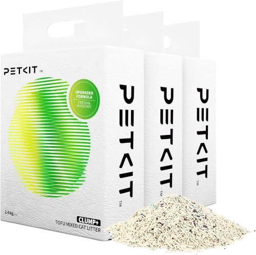 PETKIT Upgraded Clump Plus Tofu Mixed Cat Litter flushable automatic litter box compatible