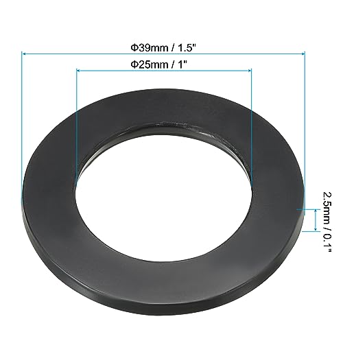 PATIKIL M25 Rubber Flat Washer - Image 2