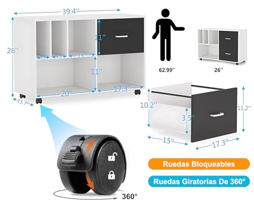 Consejos y reviews para comprar Archiveros de madera para comprar hoy. 30 Imagen adicional