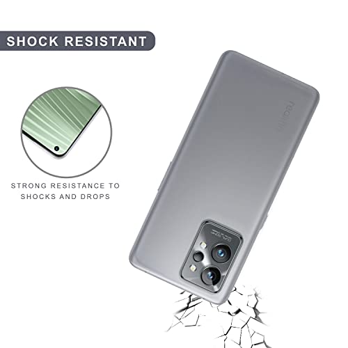 Image of SPRIG Compatible with Realme GT 2 Pro Phone Transparent Miracle Material Premium Back Cover Drop Tested Shock Proof Mobile Case for Men, Women, Boys and Girls with Camera Protection (Transparent)