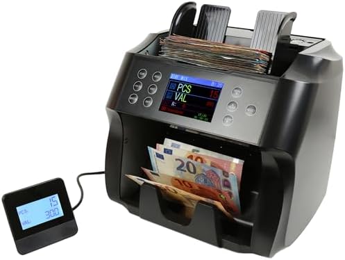 Contabanconote Monepass France Con Valorizzatore E Rilevamento Quintuplo - Garanzia 2 Anni - Foto 6