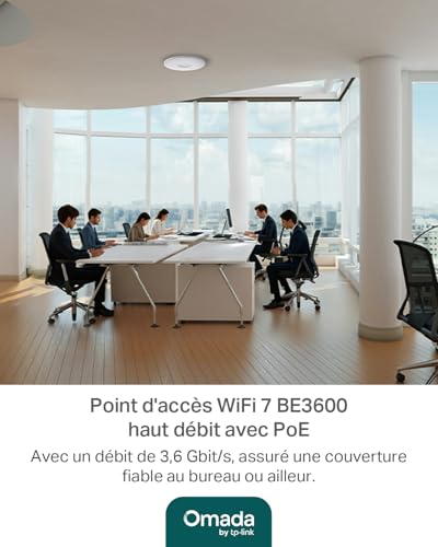 Point d'accès WiFi 7 pour 250 clients TP-Link Omada EAP720 2.5G